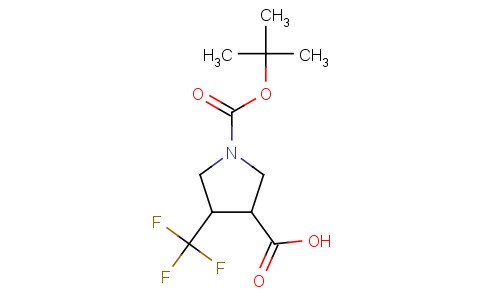 4-TRIFLUOROMETHYL-PYRROLIDINE-1,3-DICARBOXYLIC ACID 1-TERT-BUTYL ESTER